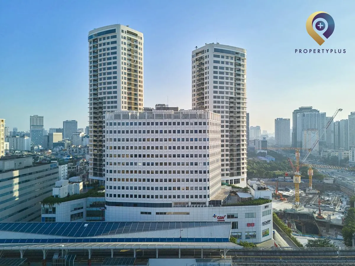 Toàn cảnh tòa nhà Indochina Plaza Hanoi